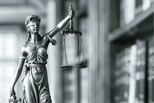 Foto: Statue von Justitia